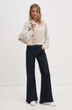 Рубашка United Colors of Benetton 5TUQDQ0BK бежевый AW24