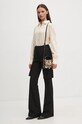 United Colors of Benetton camasa 5LLEDQ0A7 bej AW24