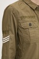 Superdry koszula bawełniana W4010438A.A2Q zielony