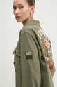 Bavlněná košile Superdry zelená W5011791A.SA2