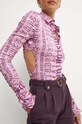 Сорочка Versace Jeans Couture рожевий 77HAL215.NS516