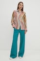 PS Paul Smith koszula z domieszką jedwabiu W2R.335B.N31190 multicolor AW24
