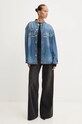 Miss Sixty camicia di jeans 6L3XJ5180000 blu AW24