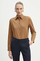 Max Mara Leisure koszula brązowy 2426116038600