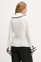 Îmbrăcăminte The Kooples camasa de matase FCCL29004K alb