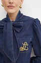 Luisa Spagnoli koszula jeansowa LEONESSA 541501 niebieski