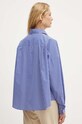 Одяг Бавовняна сорочка Weekend Max Mara 2425116032600 темно-синій