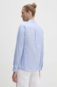 Odzież Weekend Max Mara koszula bawełniana 2425116052600 niebieski