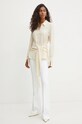 Πουκάμισο Patrizia Pepe 2C1576.A509 μπεζ AW24