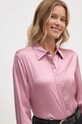 Košile United Colors of Benetton růžová 5FZPDQ005
