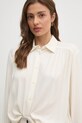United Colors of Benetton cămașă bej 5ZZKDQ09Q