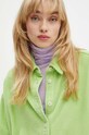 American Vintage camasa din velur verde PADO06AH24