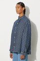 Джинсова сорочка Kenzo Dropped Shoulders Shirt блакитний FE62DC2476J3.DS