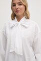 Хлопковая рубашка Pepe Jeans KARYMA PL304954 белый AW24