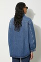 Abbigliamento Samsoe Samsoe camicia in denim di cotone Salea F24200016 blu navy