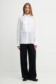 Bavlnená košeľa Barbour Barbour x Alexa Chung LSH1657 biela AW24