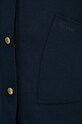 Barbour jachetă de cămașă din lână LOS0066 bleumarin