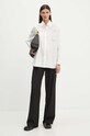 Бавовняна сорочка MM6 Maison Margiela S52DT0014.S78157 білий AW24