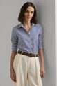 Βαμβακερό πουκάμισο Lauren Ralph Lauren επίσημη μπλε 200859048