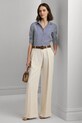 Ρούχα Βαμβακερό πουκάμισο Lauren Ralph Lauren 200859048 μπλε