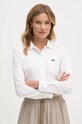 Lacoste camicia semplice beige CF3462