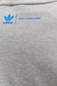 Pamučna dukserica adidas Originals x Ksenia Schneider IW5666 siva
