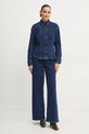 Džínová košile Ivy Oak IO112343 námořnická modř AW24