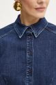 Ivy Oak camicia di jeans IO112343 blu navy