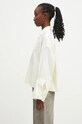 Бавовняна сорочка MM6 Maison Margiela S62DT0034.S47294 бежевий AW24