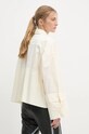Odzież MM6 Maison Margiela koszula bawełniana S62DT0034.S47294 beżowy