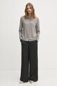 Сорочка Sisley 5MNPLQ083 сірий AW24