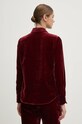 Îmbrăcăminte Sisley cămașă de catifea 51EULQ07Y burgundia