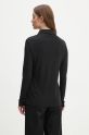 Abbigliamento Sisley camicia 54HXLQ087 nero