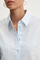 Бавовняна сорочка Desigual CHIBA 24WWCW22 блакитний