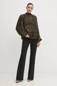 Блузка Tommy Hilfiger WW0WW43042 чорний AW24