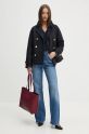 Блуза Tommy Hilfiger WW0WW43067 тъмносин AW24