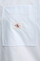 Calvin Klein Jeans camasa din bumbac J20J224436 albastru