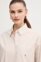 Calvin Klein Jeans camicia in cotone beige J20J224436