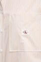 Calvin Klein Jeans camicia in cotone J20J224436 beige