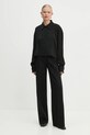 MICHAEL Michael Kors cămașă MF440P5F06 negru AW24