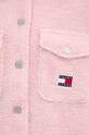 Tommy Jeans ingkabát DW0DW18869 rózsaszín