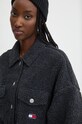 Tommy Jeans kurtka koszulowa czarny DW0DW18869