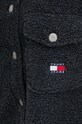 Košilová bunda Tommy Jeans DW0DW18869 černá