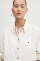 Вельветовая рубашка Tommy Jeans бежевый DW0DW18871