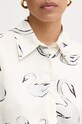 Рубашка MSGM 3742MDE18A.247853 бежевый