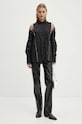 MSGM camasa din bumbac 3742MDE07.247816 negru AW24