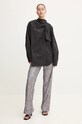 MSGM camasa din bumbac 3742MDE09.247816 negru AW24