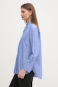 Tommy Hilfiger camicia in cotone blu WW0WW45612