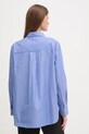 Одяг Бавовняна сорочка Tommy Hilfiger WW0WW45612 фіолетовий