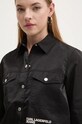 Πουκάμισο Karl Lagerfeld Jeans μαύρο 246J1603